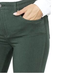 Kut from the Kloth Forest Green Skinny Jeans